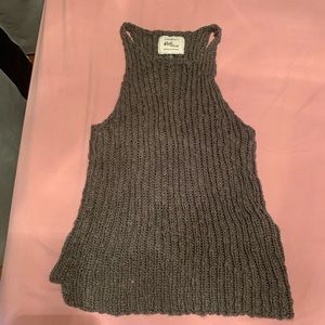 Dark Green Knit Top